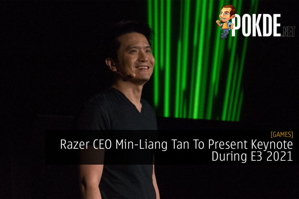 Razer CEO Min-Liang Tan E3 2021 cover