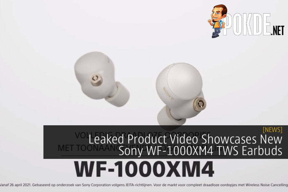 Sony WF-1000XM4 leak cover
