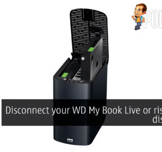 WD My Book Live risk a full disk wipe cover