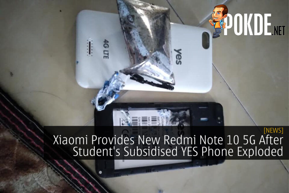 Xiaomi Free Redmi Note 10 5G YES Phone Exploded cover
