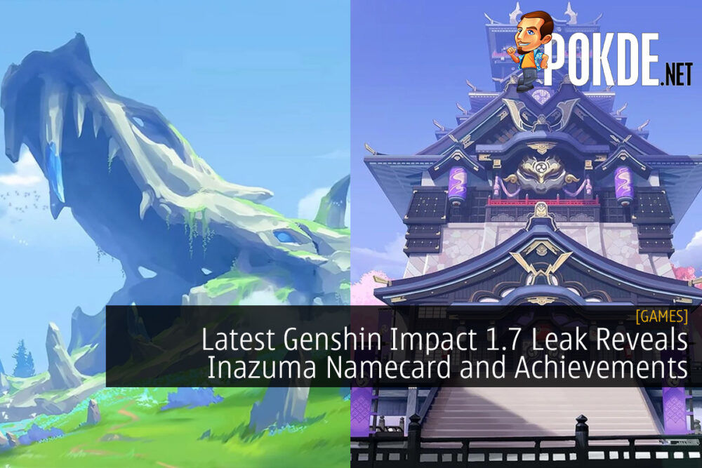 Latest Genshin Impact 1.7 Leak Reveals Inazuma Namecard and Achievements