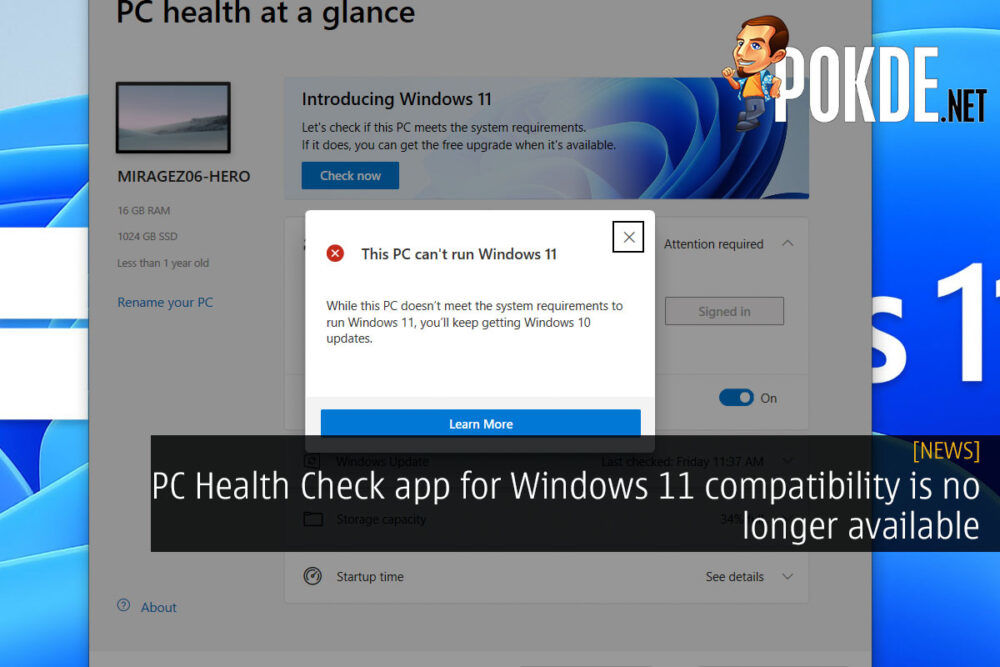 pc health check windows 11 cover