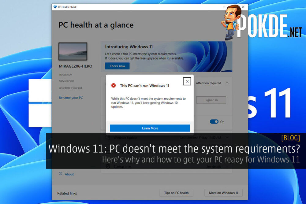 windows 11 pc requirements cover