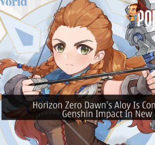 Genshin Impact Horizon Zero Dawn Aloy cover