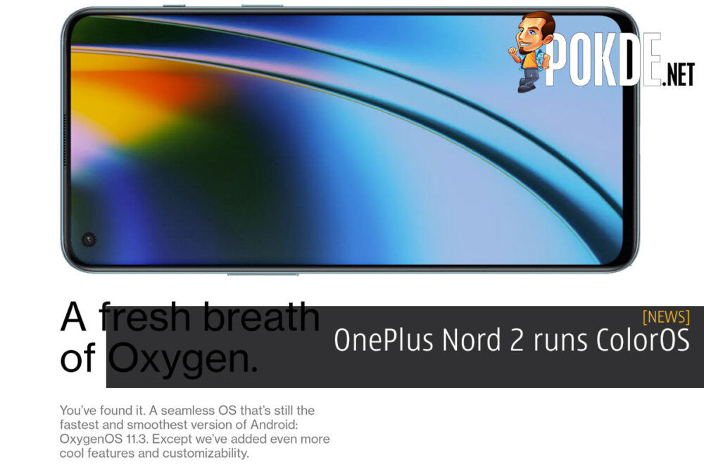 OnePlus Nord 2 runs ColorOS 22