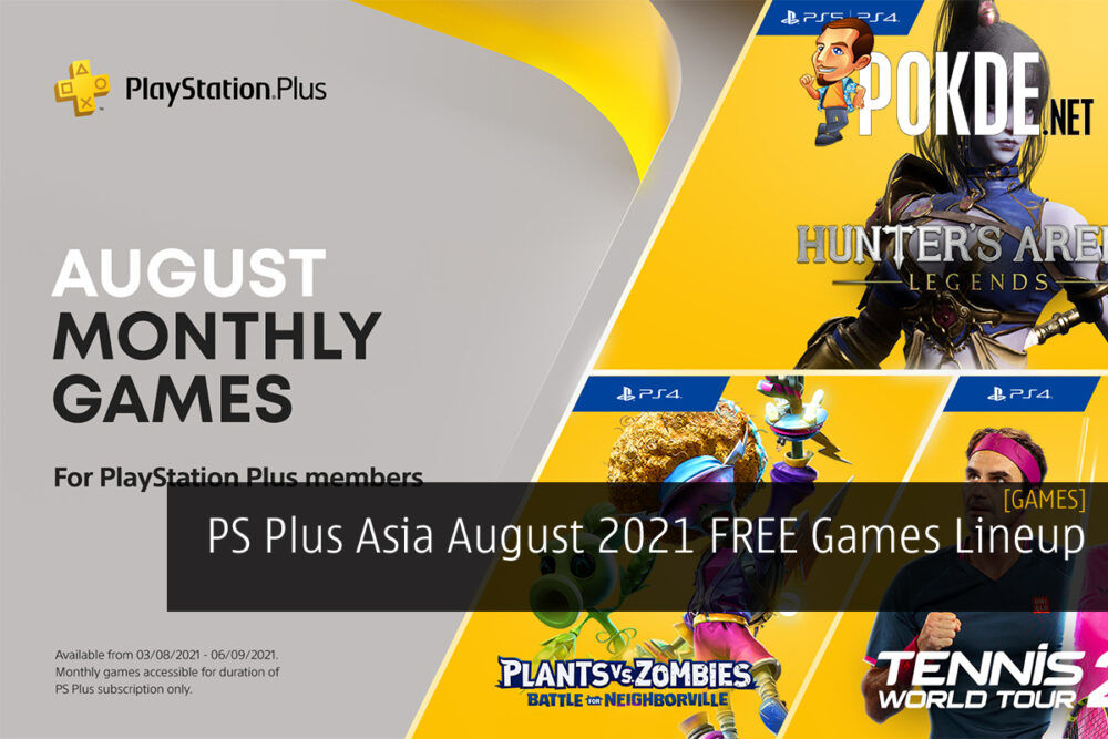 PS Plus Asia August 2021 cover