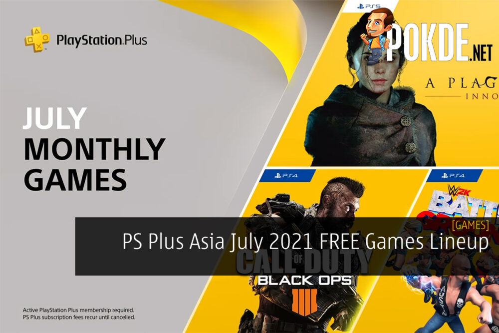 PS Plus Asia July 2021 cover