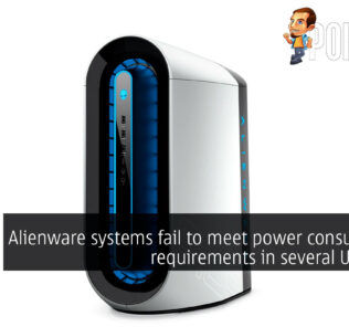 Alienware systems fail to meet power consumption requirements in several US states 33