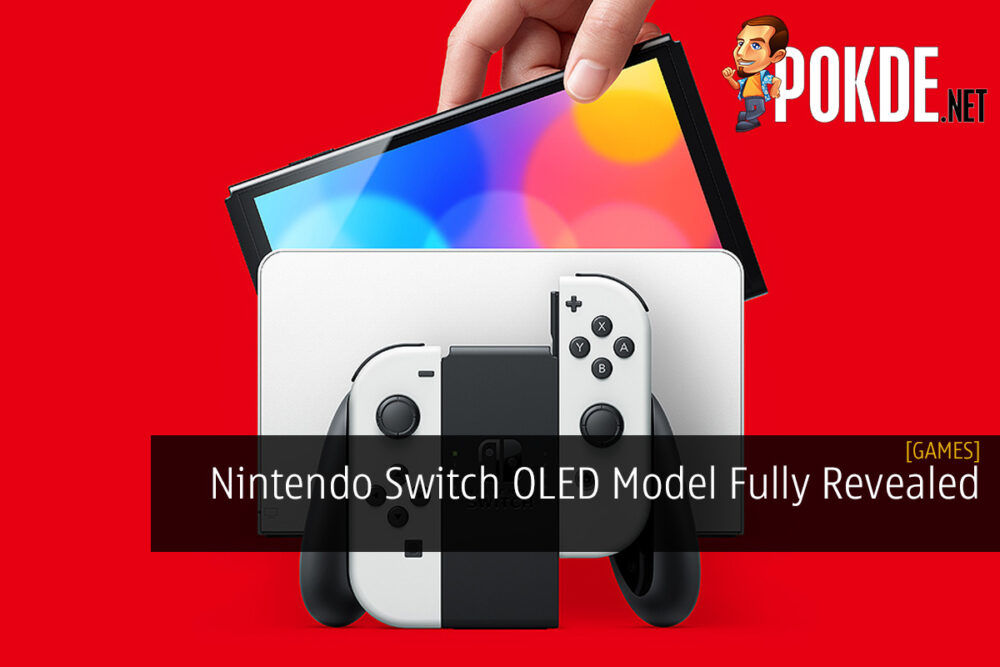 Nintendo Switch OLED Model Fully Revealed