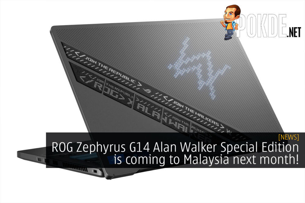 ROG Zephyrus G14 Alan Walker Special Edition Malaysia cover