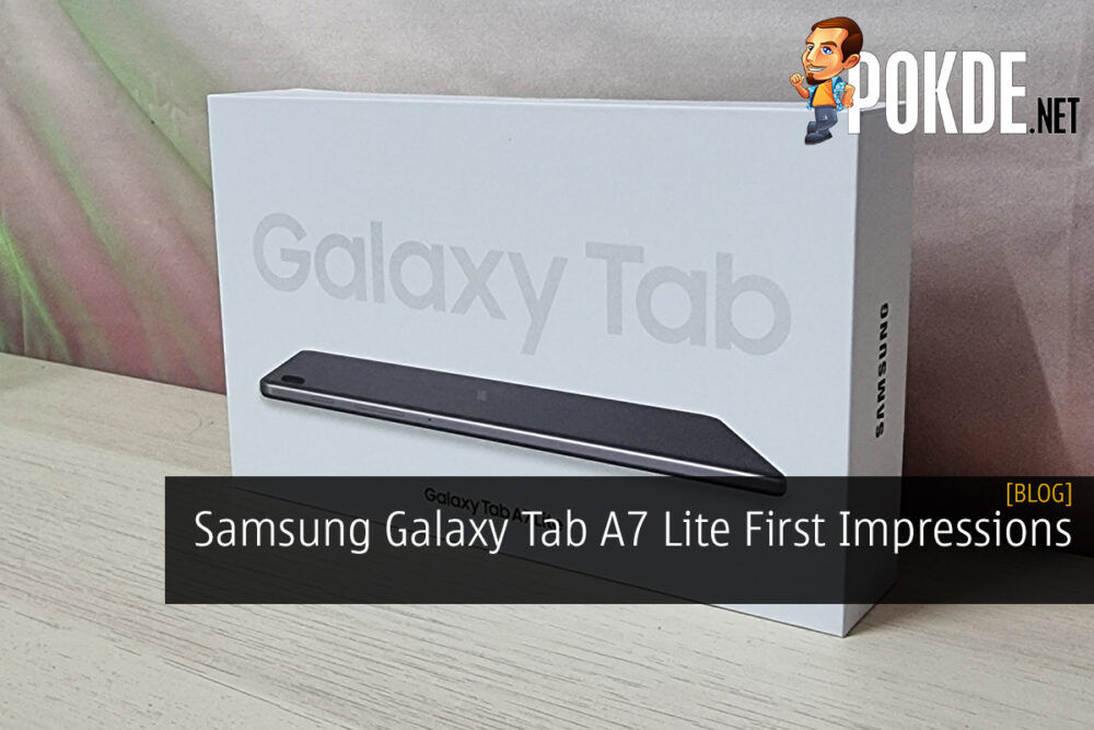 Samsung Galaxy Tab A7 Lite First Impressions