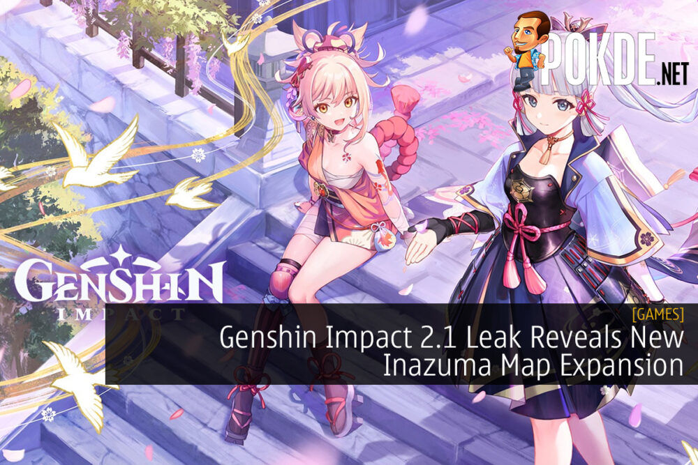 Genshin Impact 2.1 Leak Reveals New Inazuma Map Expansion