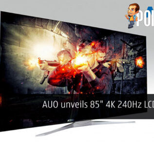 auo 85 inch 4K 240hz lcd panel cover