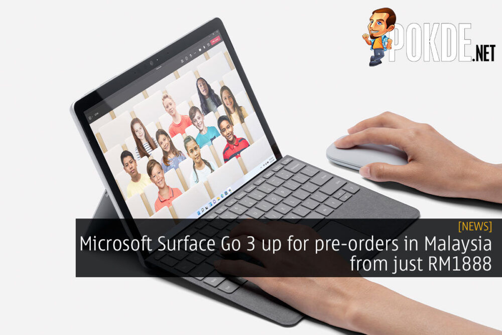 microsoft surface go 3 pre orders cover