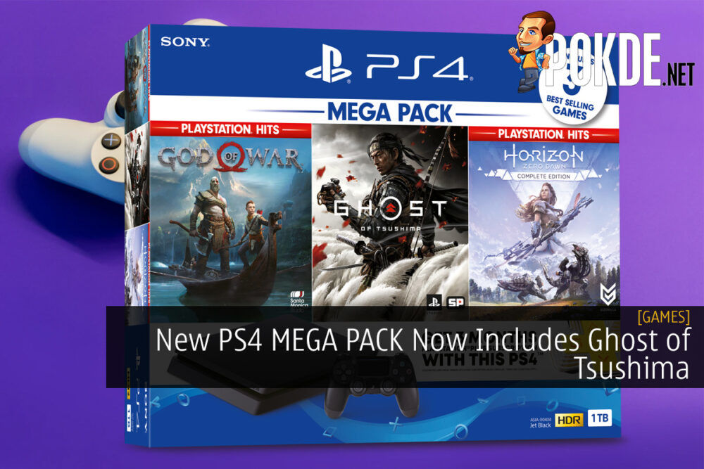 New PS4 MEGA PACK Now Includes Ghost of Tsushima