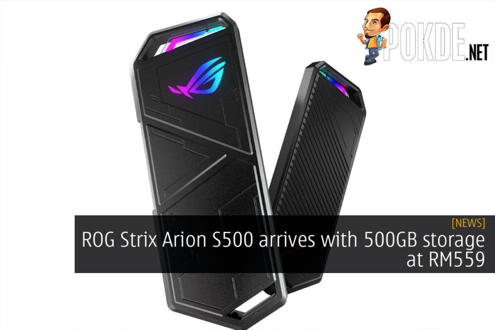 rog strix arion s500 malaysia cover