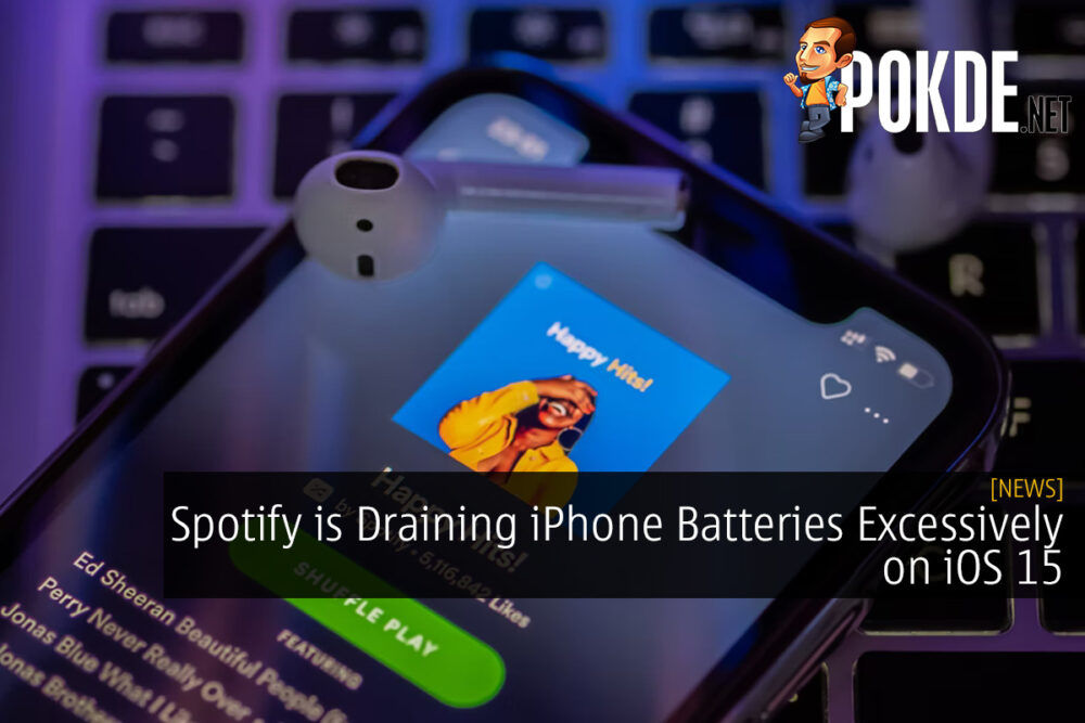 Spotify is Draining iPhone Batteries Excessively on iOS 15