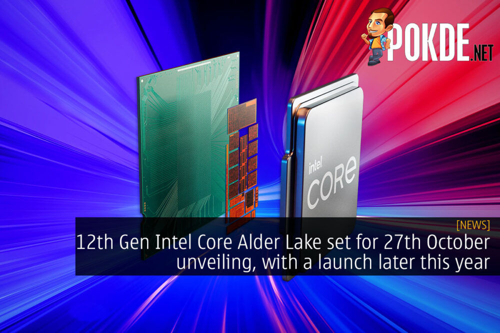 12th gen intel core alder lake launch cover