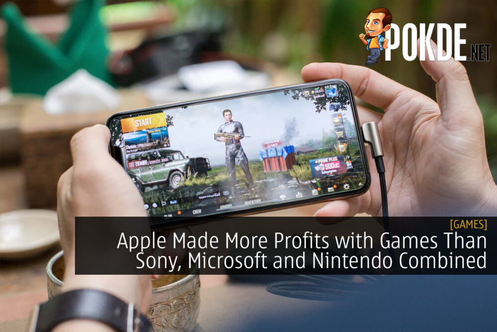 Apple Made More Profits with Games Than Sony, Microsoft and Nintendo Combined