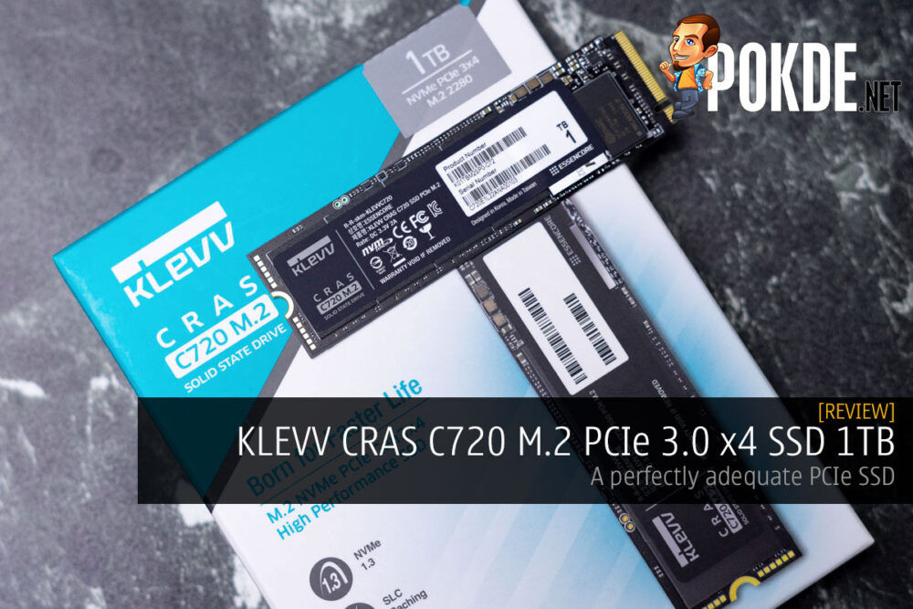 KLEVV CRAS C720 M.2 PCIe 3.0 x4 SSD 1TB Review — a perfectly adequate PCIe SSD 25