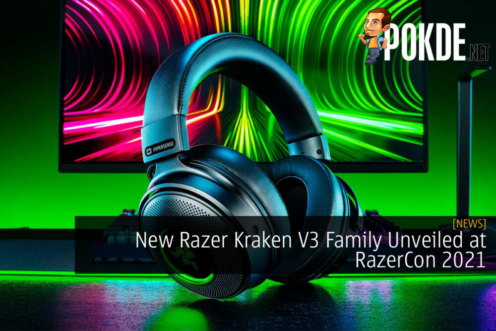 New Razer Kraken V3 Family Unveiled at RazerCon 2021