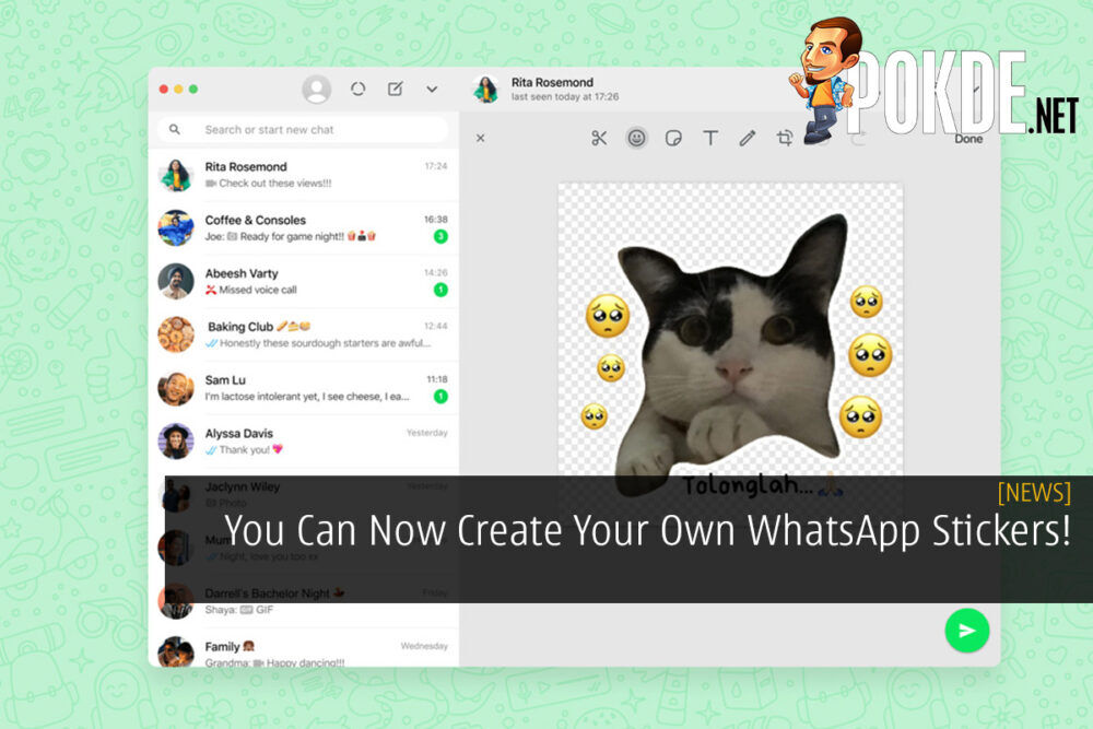 You Can Now Create Your Own WhatsApp Stickers! 23