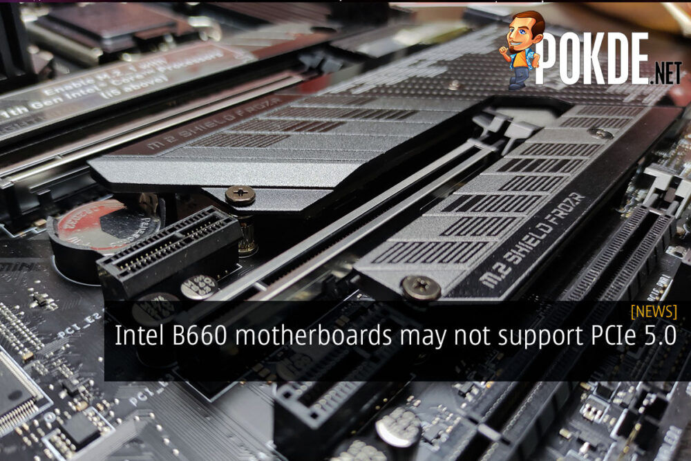 intel b660 pcie 5.0 cover