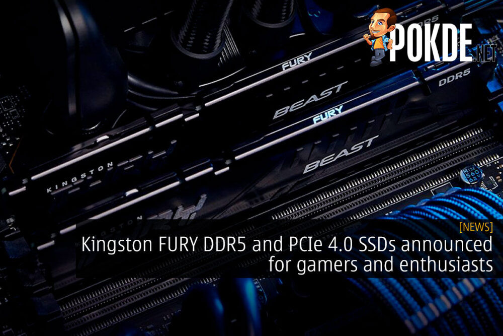 kingston fury beast ddr5 kingston fury renegade ssd