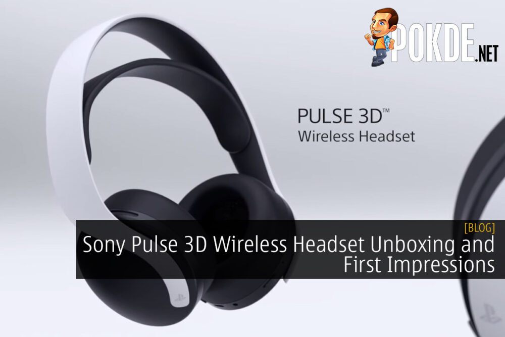 Sony Pulse 3D Wireless Headset Unboxing and First Impressions