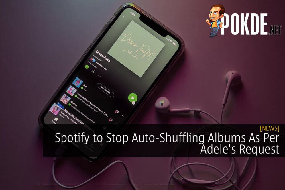 Spotify to Stop Auto-Shuffling Albums As Per Adele's Request