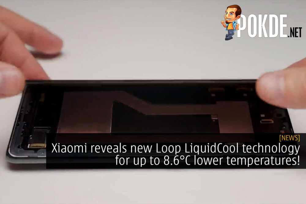 xiaomi loop liquidcool technology temperature cover