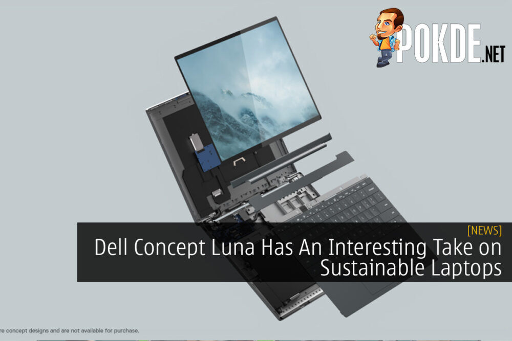 Dell Concept Luna Has An Interesting Take on Sustainable Laptops