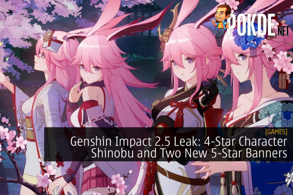 Genshin Impact 2.5 Leak Reveals 4-Star Character Shinobu and Two New 5-Star Banners 25