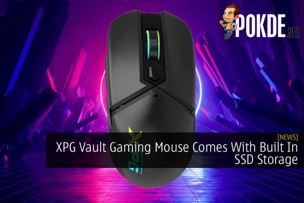 XPG Vault Gaming Mouse Comes With Built In SSD Storage