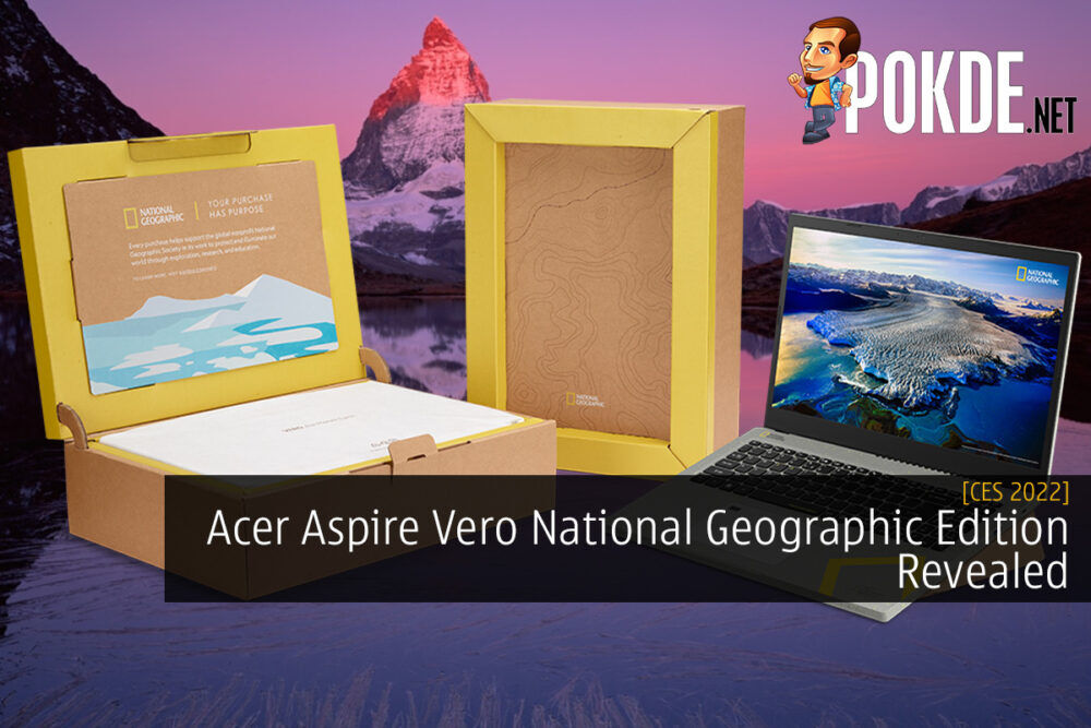 [CES 2022] Acer Aspire Vero National Geographic Edition Revealed