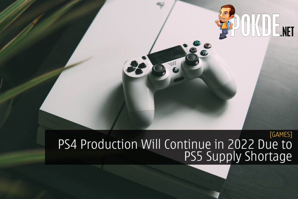 PS4 Production Will Continue in 2022 Due to PS5 Supply Shortage