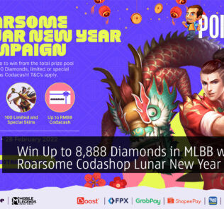 Win Up to 8,888 Diamonds in MLBB with the Roarsome Codashop Lunar New Year Special