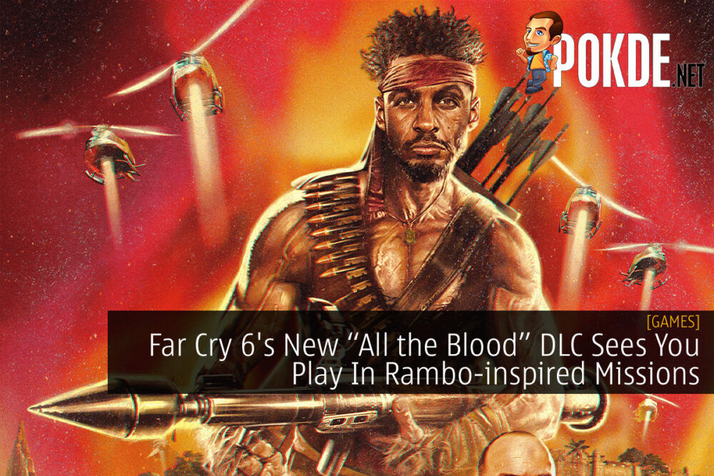 Far Cry 6 All The Blood Rambo DLC cover