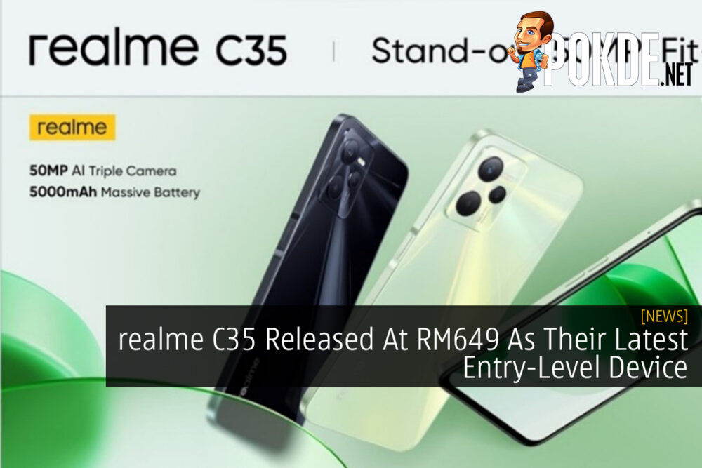 realme C35 Released At RM649 As Their Latest Entry-Level Device 29