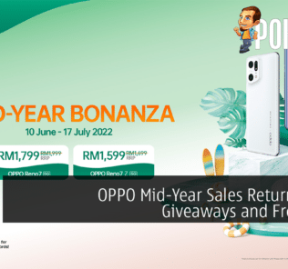 OPPO Mid-Year Sales Returns with Giveaways and Free Gifts