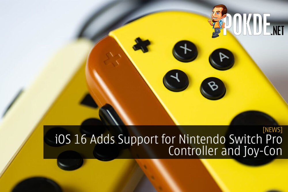 iOS 16 Adds Support for Nintendo Switch Pro Controller and Joy-Con 26