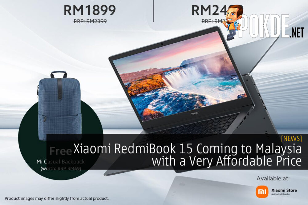 Xiaomi RedmiBook 15 Coming to Malaysia with a Very Affordable Price