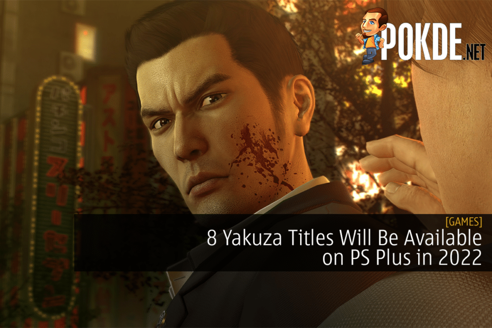 8 Yakuza Titles Will Be Available on PS Plus in 2022
