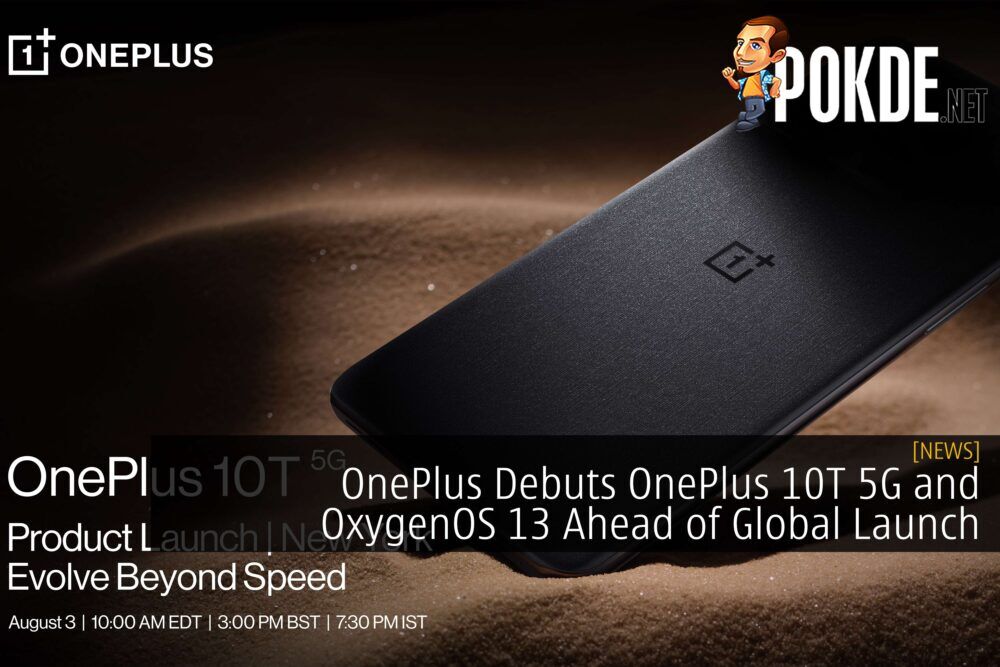 OnePlus Debuts OnePlus 10T 5G and OxygenOS 13 Ahead of Global Launch