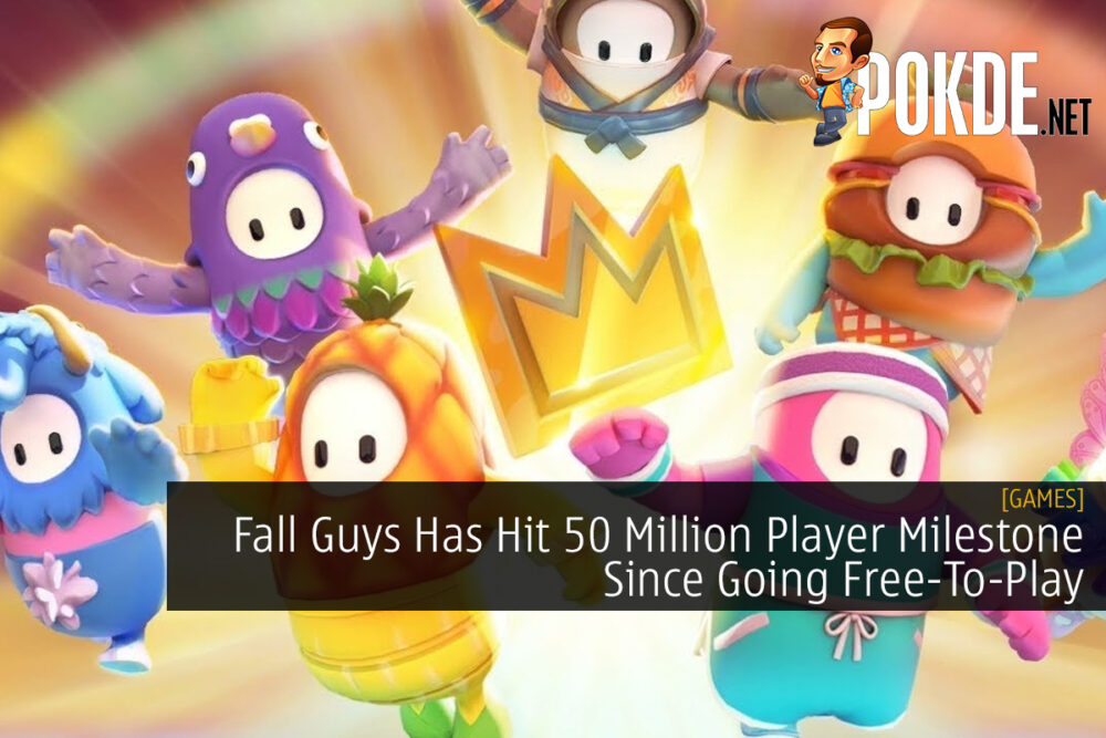 Fall Guys Has Hit 50 Million Player Milestone Since Going Free-To-Play