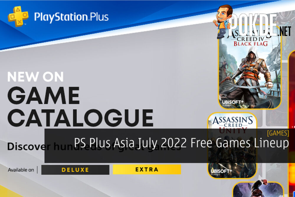 PS Plus Asia July 2022 FREE Games Lineup