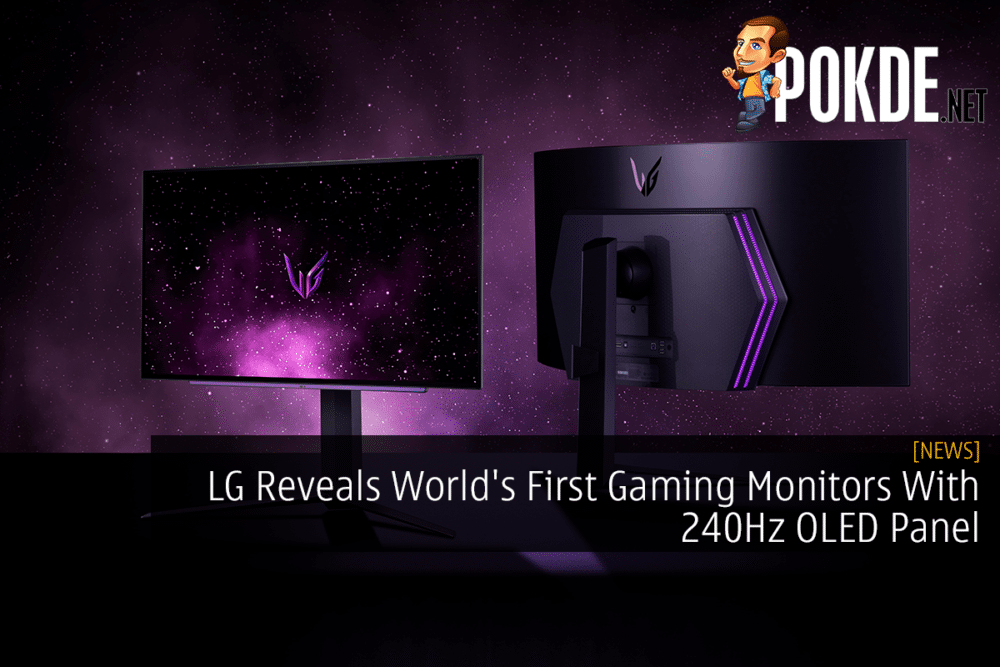 LG Reveals World's First Gaming Monitors With 240Hz OLED Panel 27