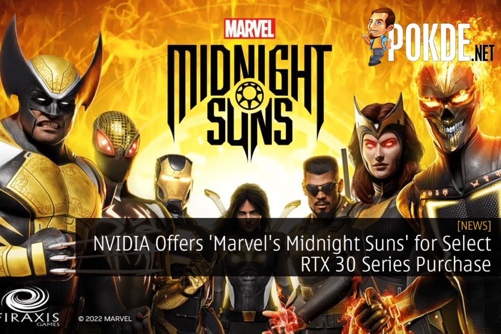 NVIDIA Offers 'Marvel's Midnight Suns' for Select RTX 30 Series Purchase