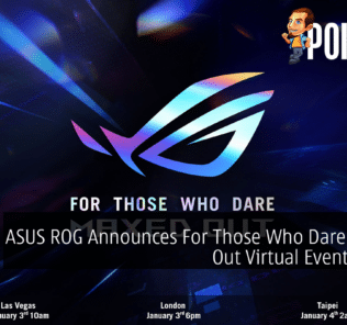 ASUS ROG Announces For Those Who Dare: Maxed Out Virtual Event for CES 22