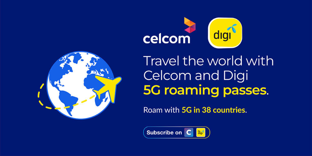 CelcomDigi's 5G Roaming Is Now Available In 30+ Countries 24